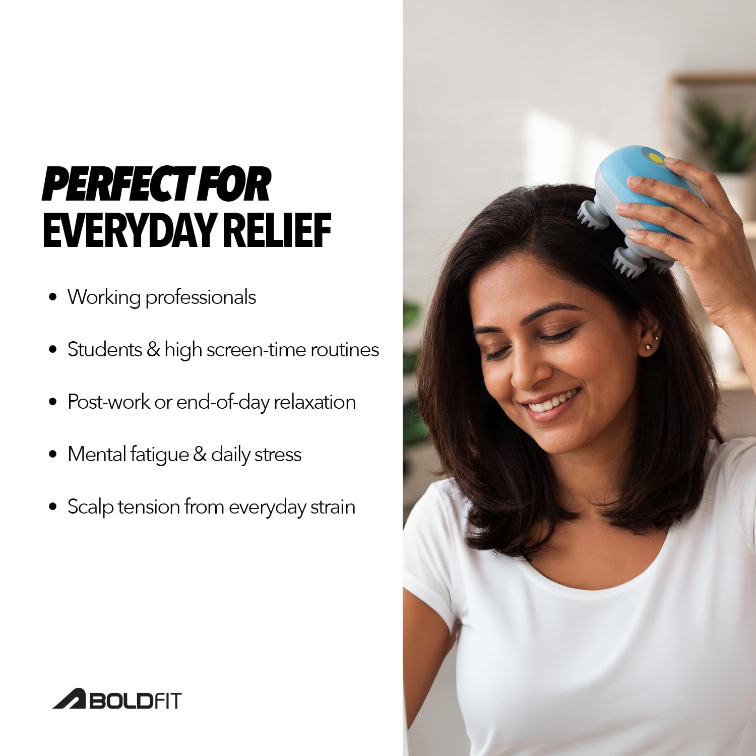 Boldfit Electric Scalp Massager